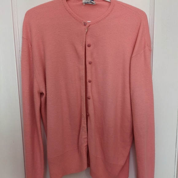 Vintage Pink Cardigan - Picture 1 of 6